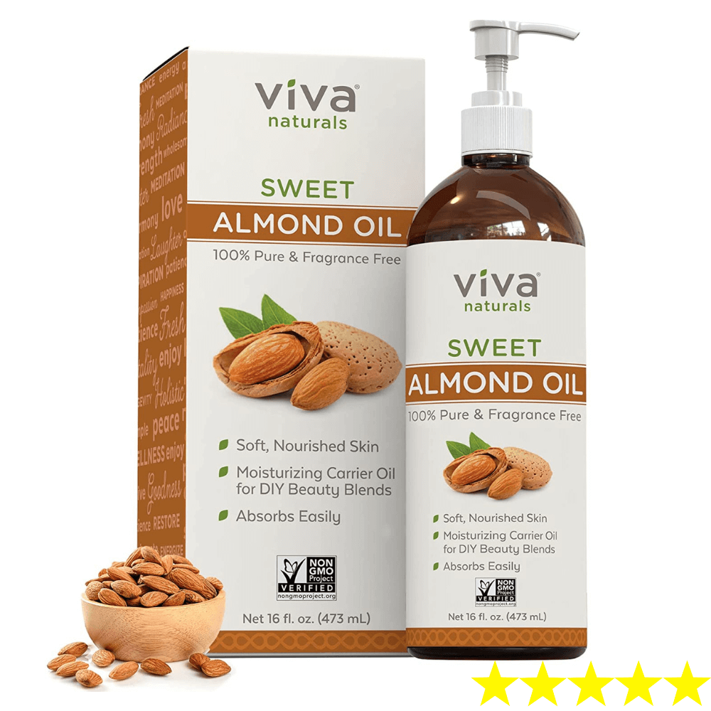 Viva Naturals 100% Pure Sweet Almond Oil
